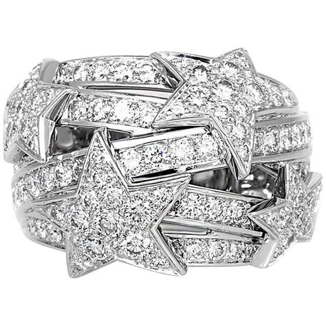 chanel fine jewelry star ring|Chanel ring with diamonds.